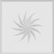 Ekena Millwork Standard Sedgwick Spiral Rosette With Rounded Edge, 6"W x 6"H x 1"P ROSP060X060X100SDG14 - alternate 4